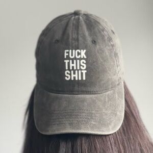 Stamped Statement Baseball Hat